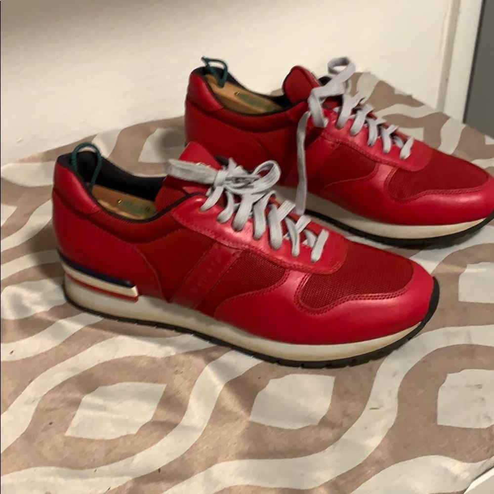 Moncler sneakers size 42.  9.5 perfect condition